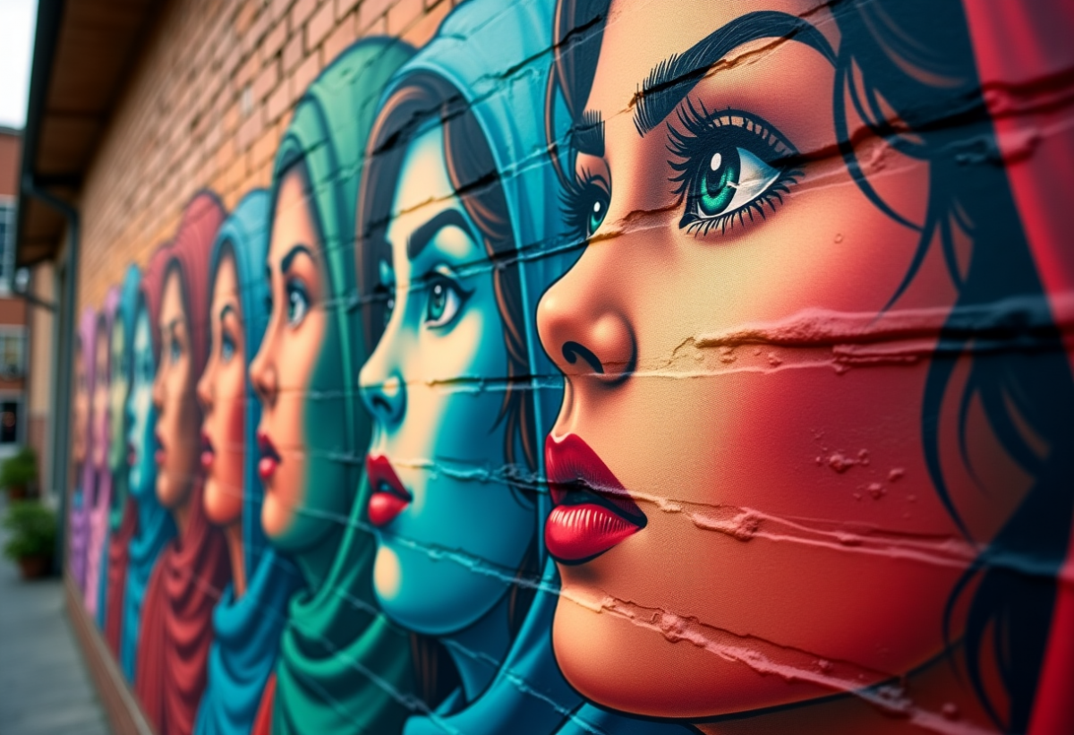 Il murale che sfida il regime: arte e protesta in Iran