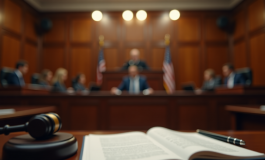 Immagine del processo per l'omicidio di Giulia Tramontano