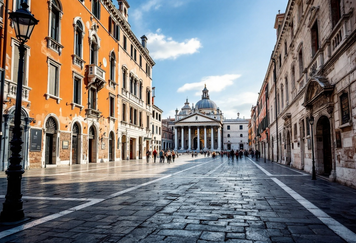 Un'onda umana contro la violenza di genere a Venezia