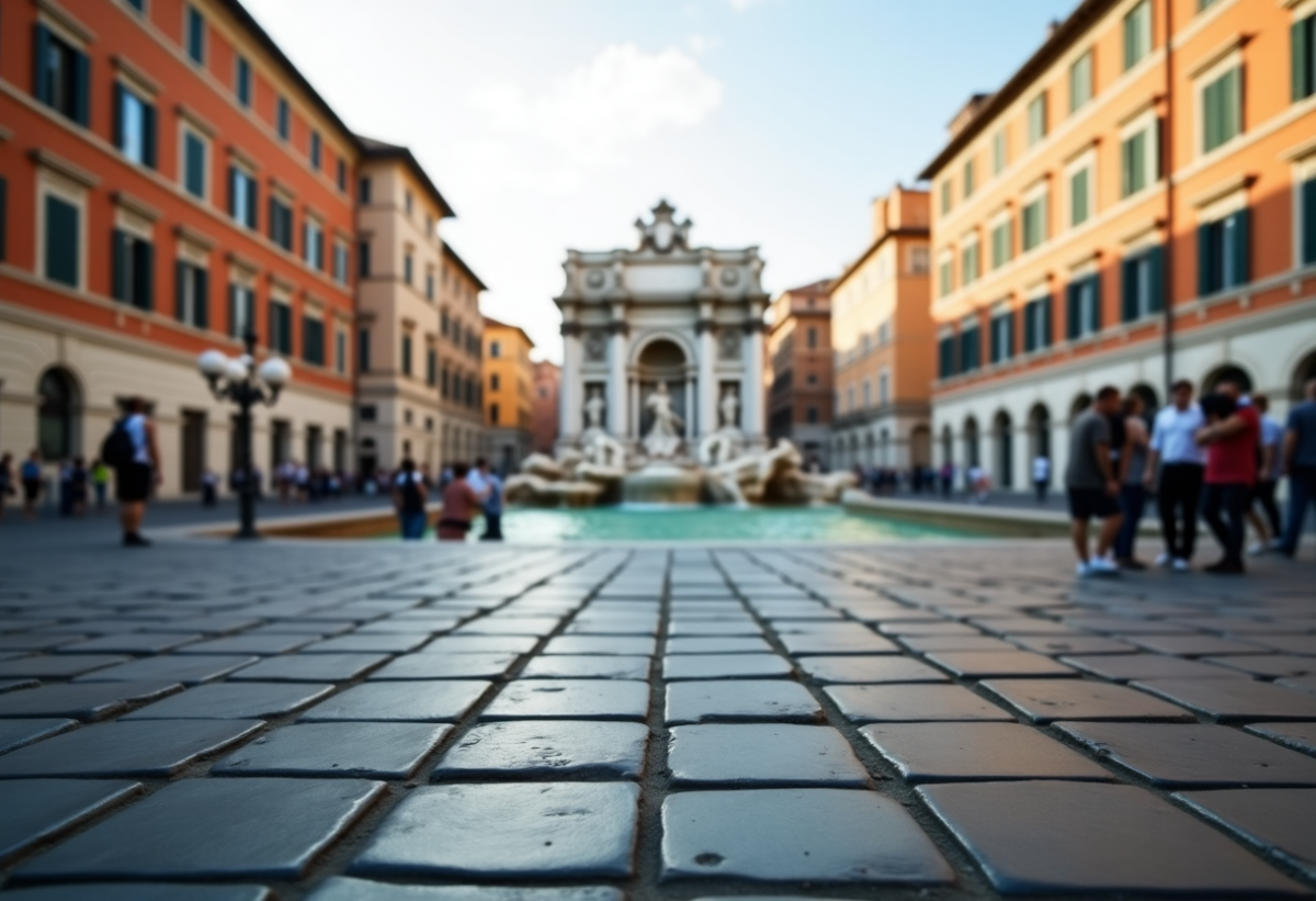 La passerella della Fontana di Trevi: un'esperienza unica per i visitatori