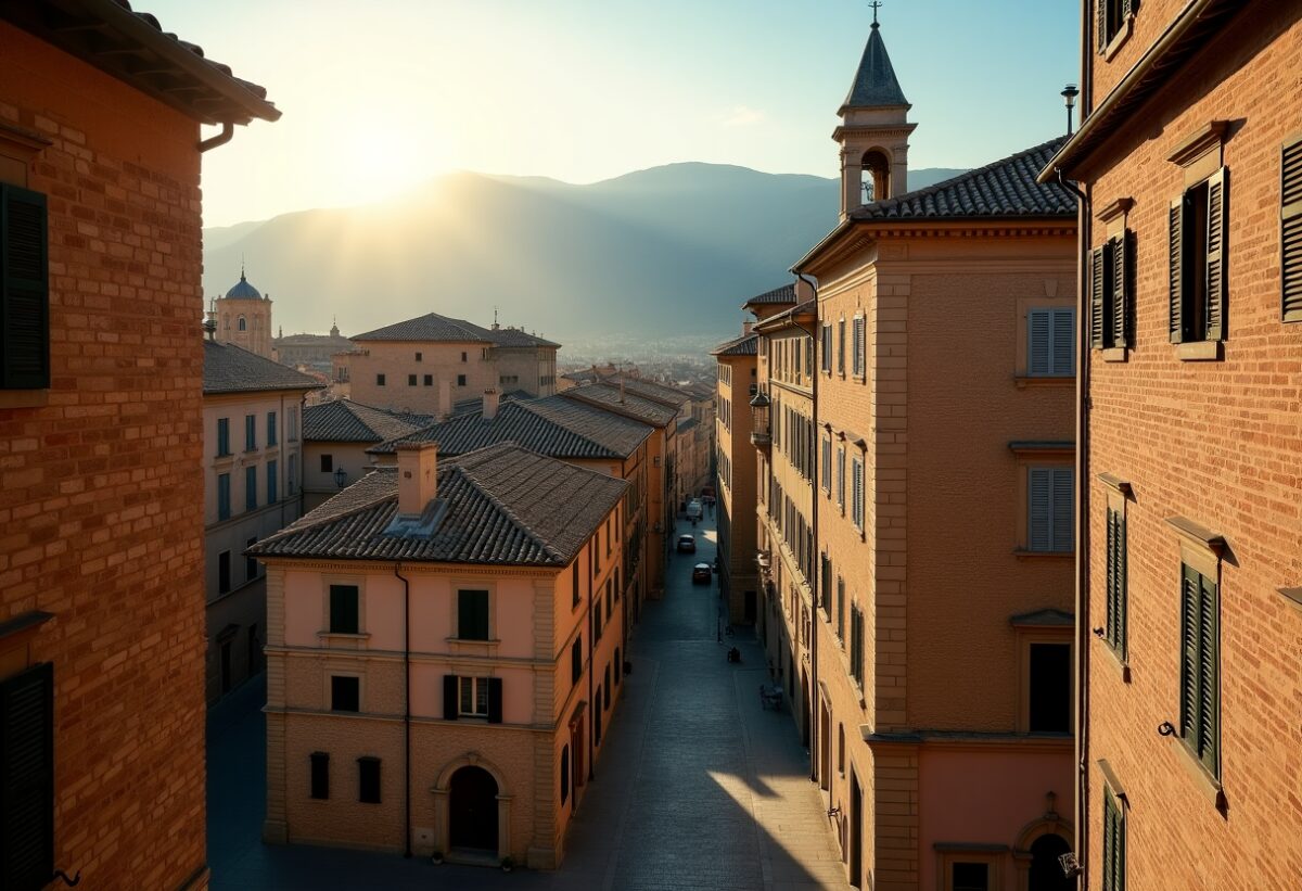 La bellezza di Perugia e il progetto della serie su Amanda Knox