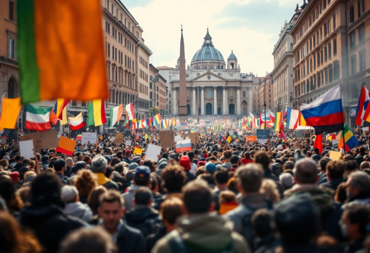Manifestazione contro la violenza di genere: un grido di protesta a Roma