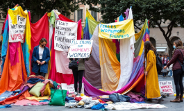 Donne in protesta a Roma per i diritti e la libertà
