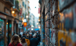 Manifestazione a Milano in seguito alla morte di un giovane in scooter