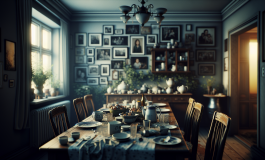 Immagine di un ragazzo e un padre in un contesto drammatico