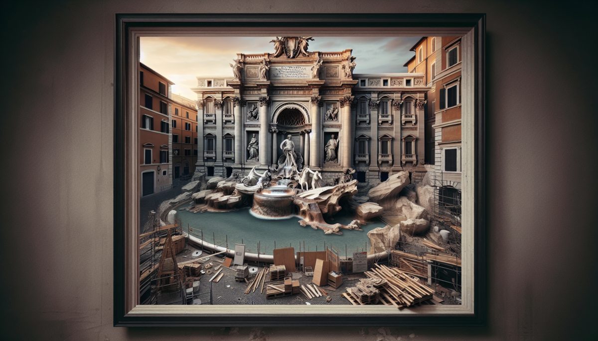 Restauro della fontana di Trevi: lavori in corso e novità per i turisti