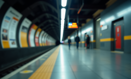 Persone che saltano il tornello nella metropolitana di Milano