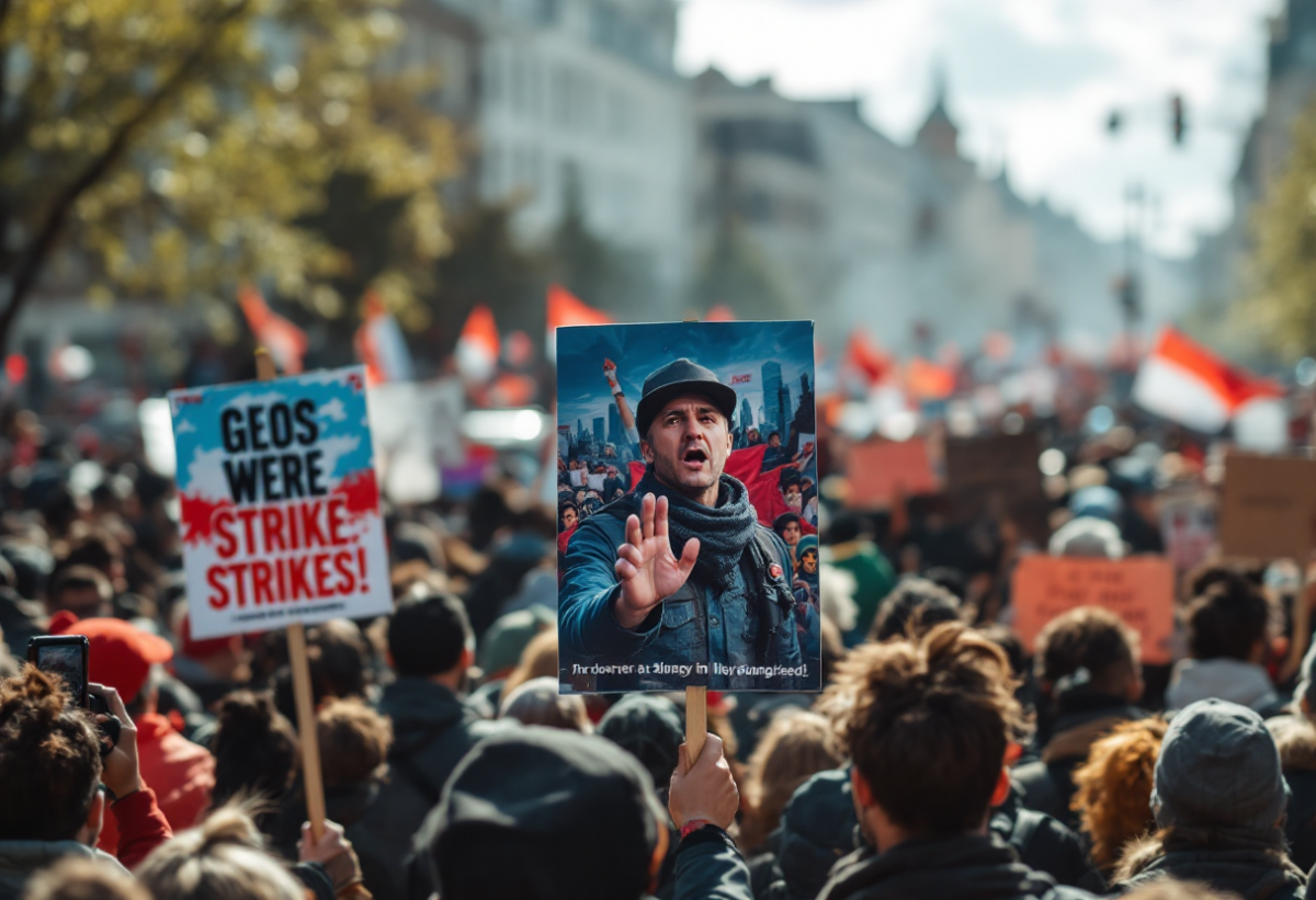Sciopero generale in Italia: la mobilitazione di Cgil e Uil per i diritti