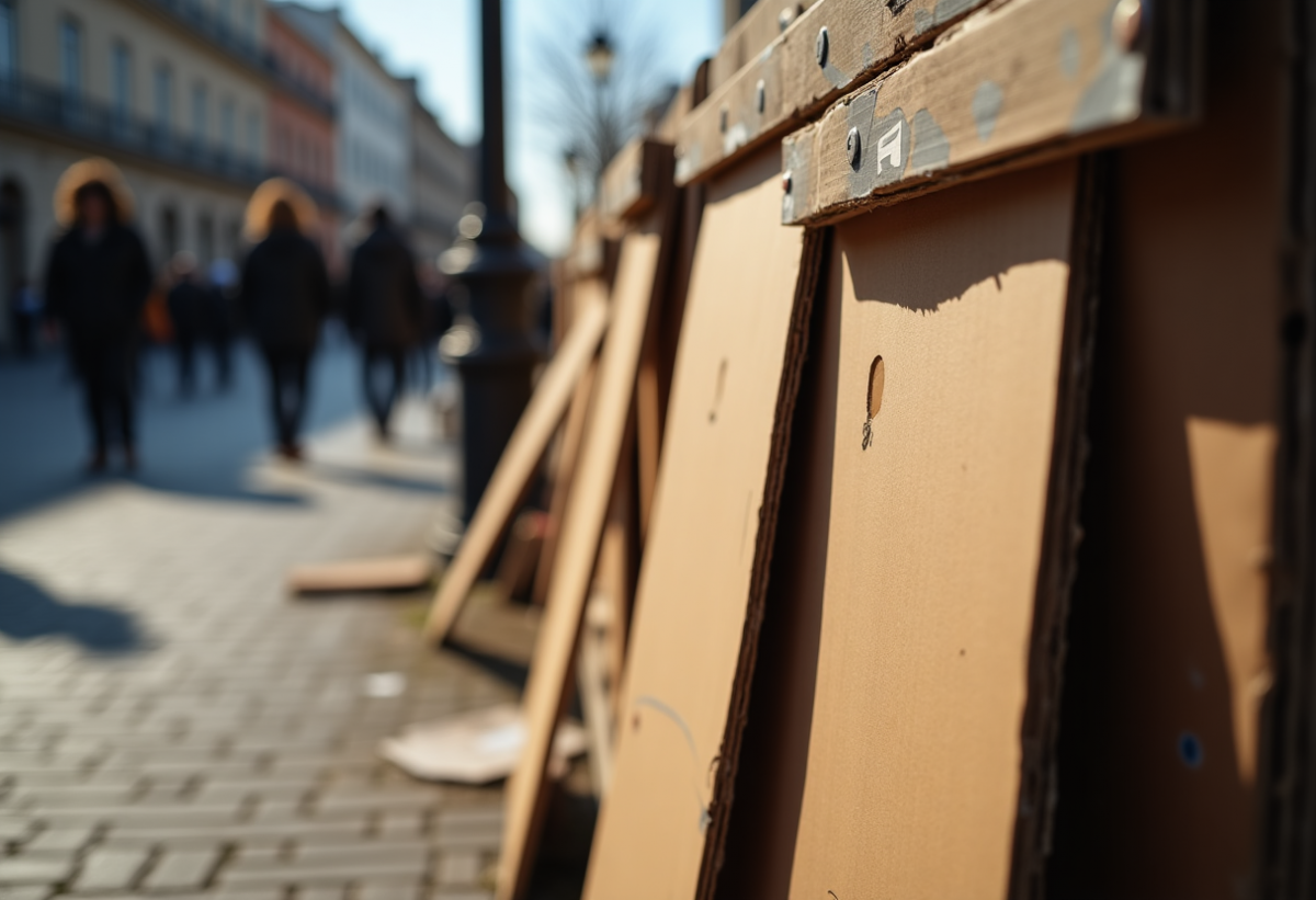 Scontri e tensioni durante la manifestazione alla Montagnola