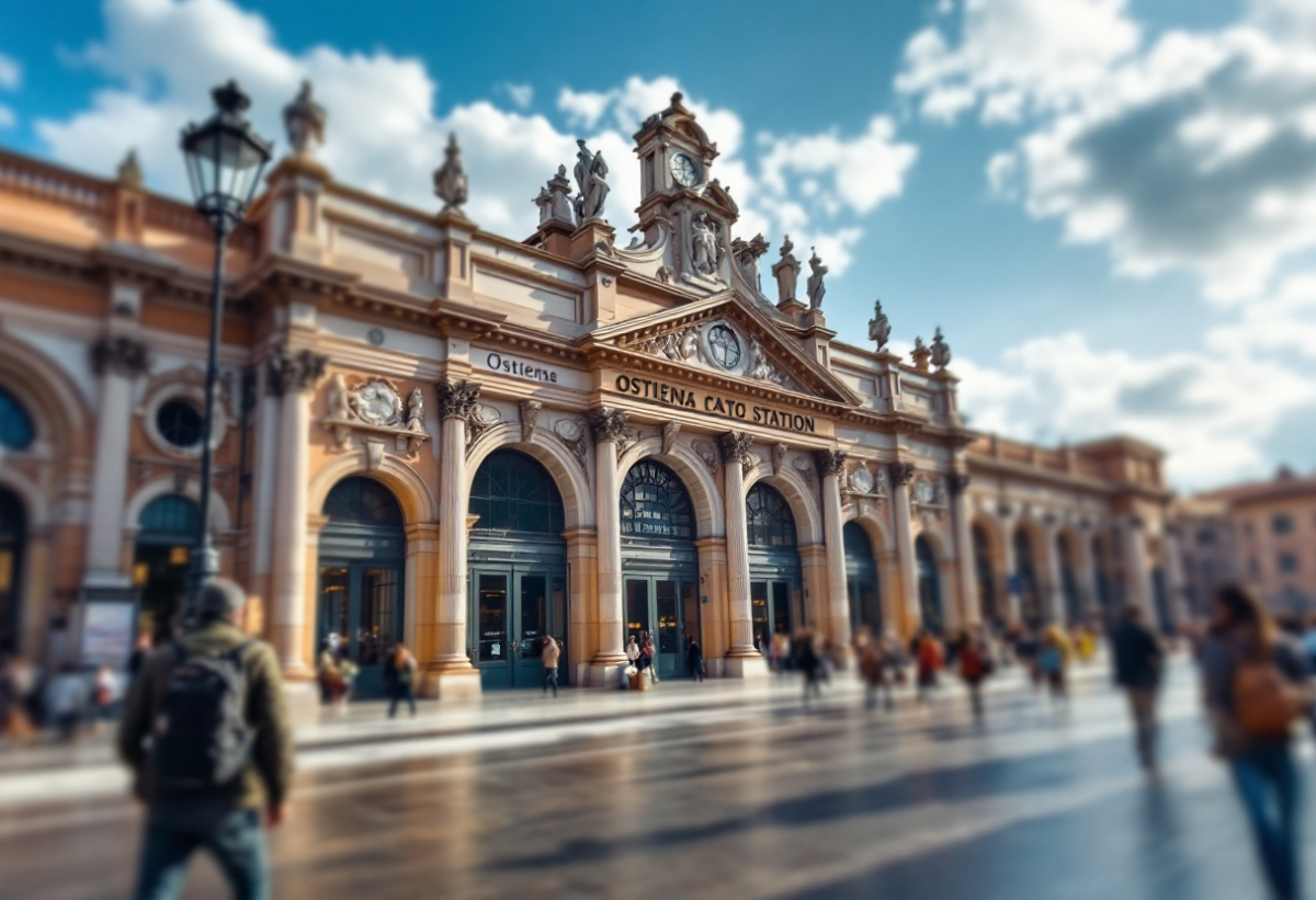 Esercitazione di sicurezza alla stazione Ostiense per il Giubileo