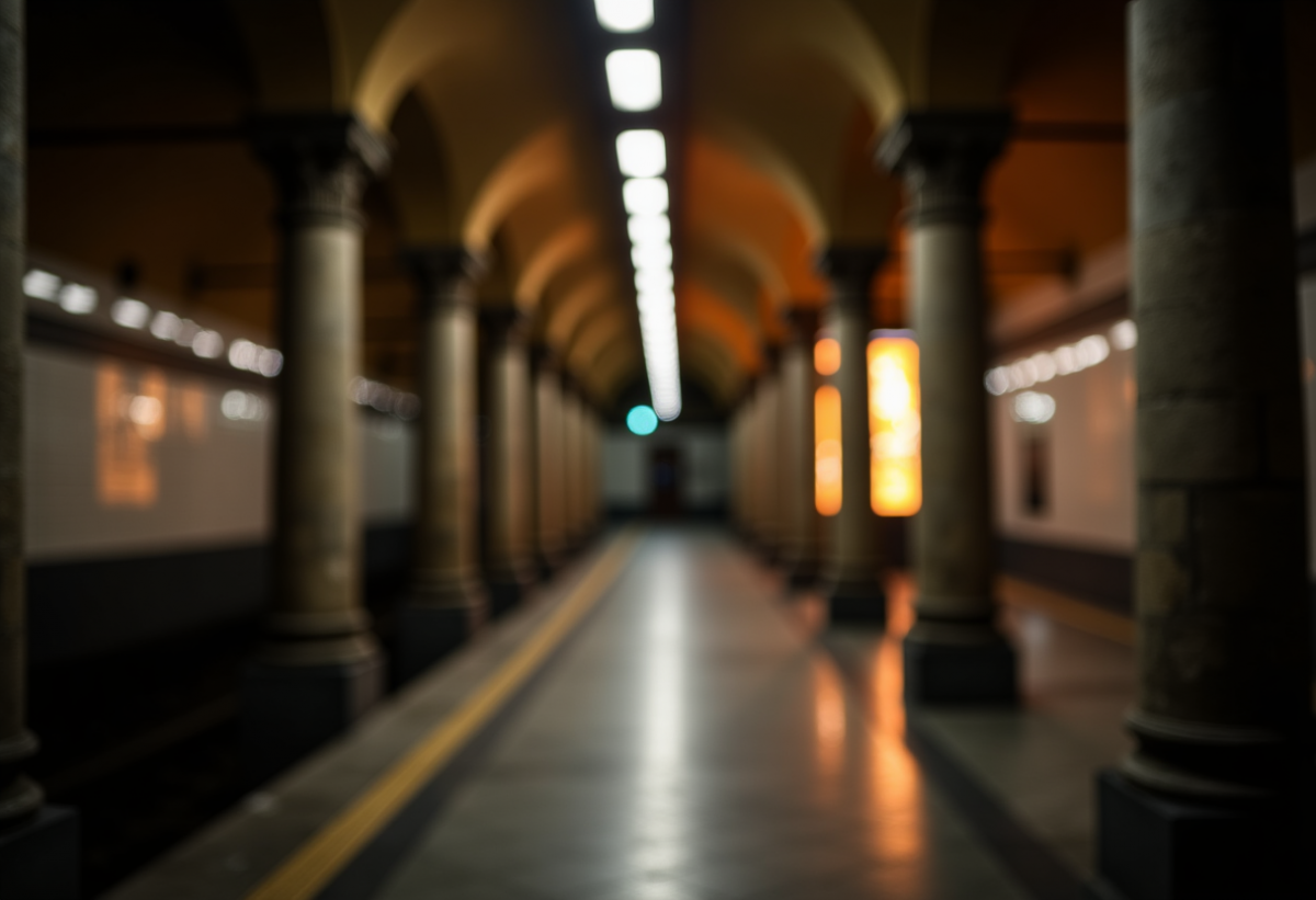 Controlli intensificati nelle stazioni metro di Roma per sicurezza pubblica