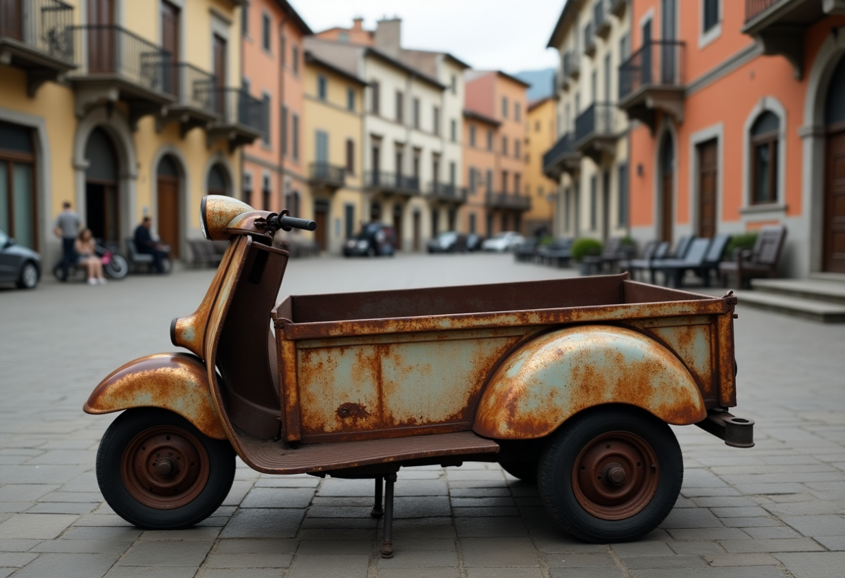 Il sindaco di Terni si allena con un motocarro: un gesto sorprendente