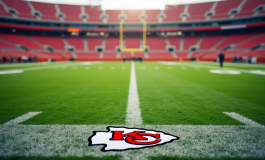 Kansas City Chiefs in azione durante una partita NFL