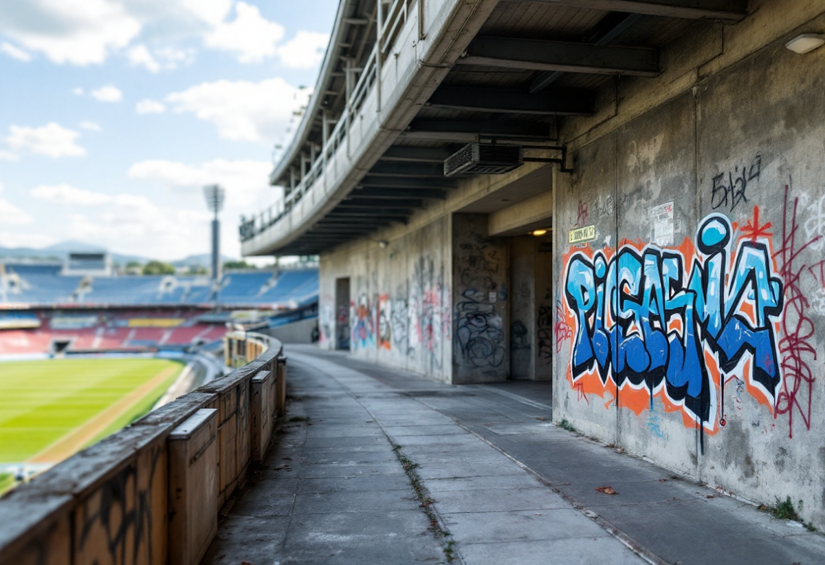 Tensione e vandalismo a Brescia prima della partita con il Bari