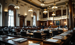 Consiglio regionale della Liguria in seduta con tensioni