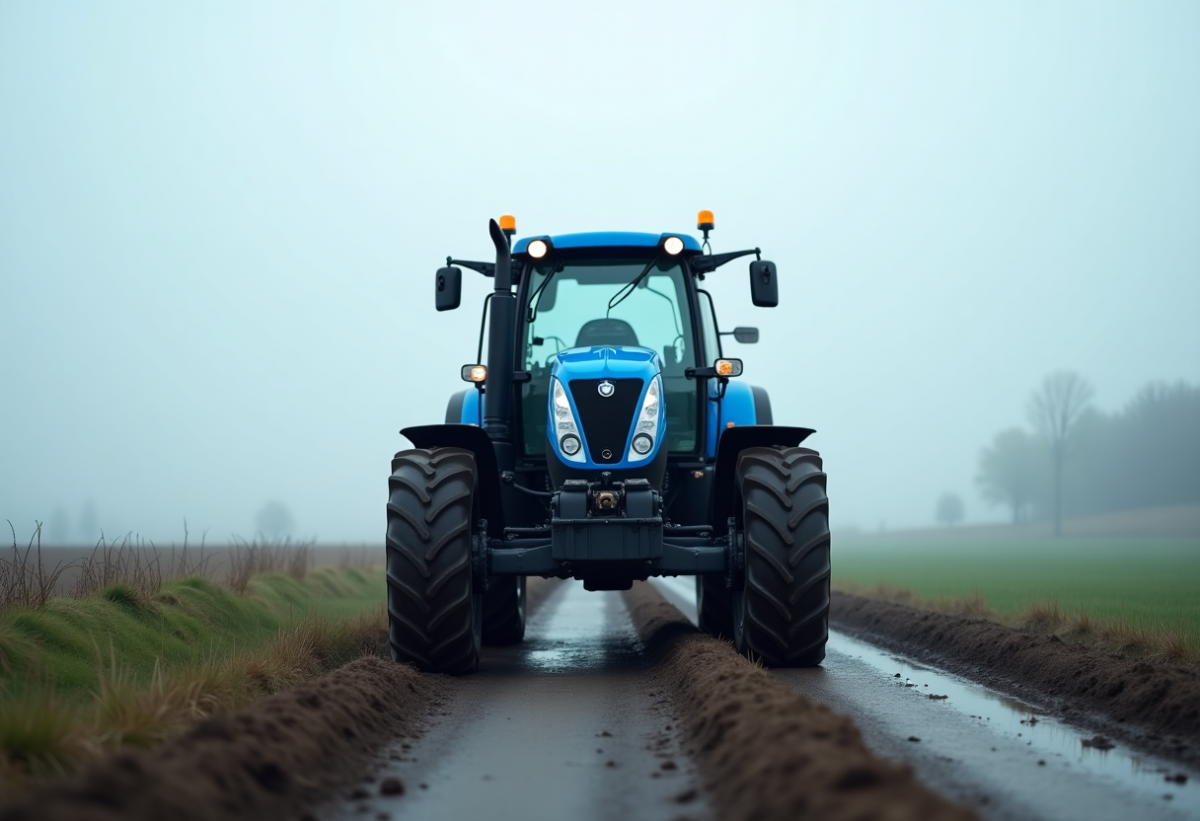 Tragedia in agricoltura: anziano muore schiacciato dal trattore