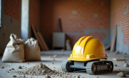 Immagine di un cantiere dopo un incidente mortale