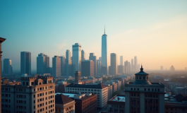 Donald Trump durante un discorso politico sul futuro degli Stati Uniti