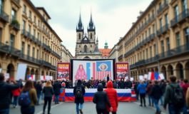 Giovani della Gen Z al seggio elettorale per le elezioni 2024
