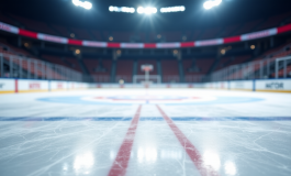 Giocatori dei Winnipeg Jets festeggiano una vittoria in NHL