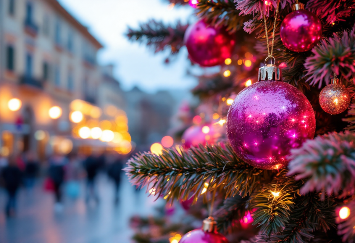 La polemica dell'albero di Natale fucsia a Verona: il parere di don Mazzai