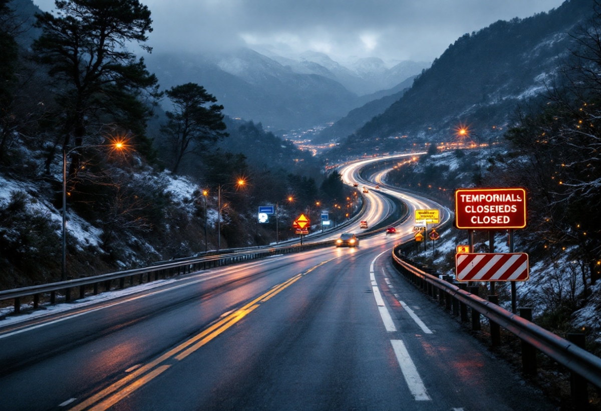 Piano di alleggerimento dei cantieri autostradali in Liguria per le festività