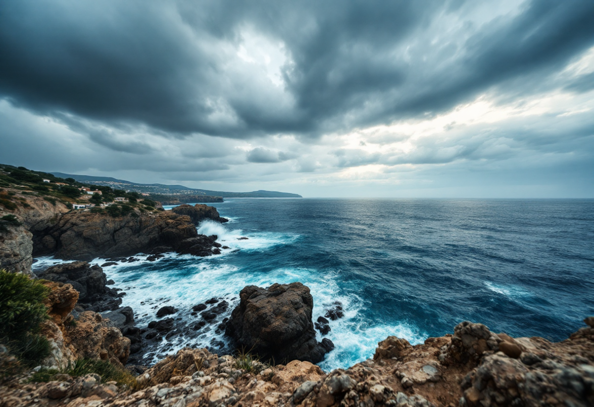 Allerta meteo in Sardegna e Sicilia: temporali in arrivo