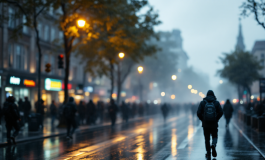 Agenti di polizia feriti durante una manifestazione in Italia