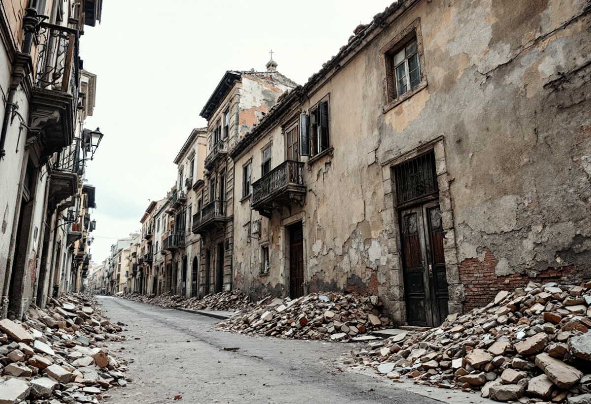 Caduta di calcinacci a Napoli: due donne ferite in incidenti distinti