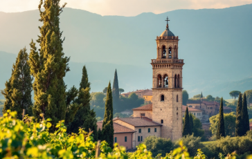 Campane italiane in un contesto tradizionale