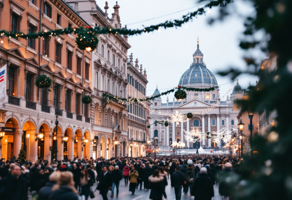 Capodanno a Roma: il caos del concerto e le polemiche sul trapper