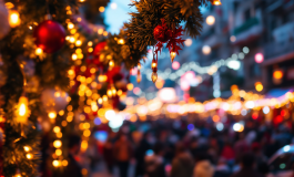 Il cardinale Pizzaballa durante la visita a Gaza per Natale