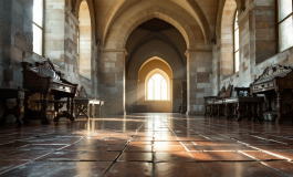 Chiara in uniforme dei Carabinieri e abito religioso