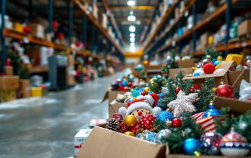 Sequestri di giocattoli e addobbi natalizi in Veneto