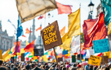 Manifestazione pro Palestina a Roma con migliaia di persone