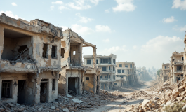 Mappa della crisi siriana con focus su Iran e Turchia