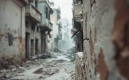 Civili in difficoltà ad Aleppo durante la crisi umanitaria