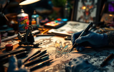 Cristiano Malgioglio mostra i suoi tatuaggi unici