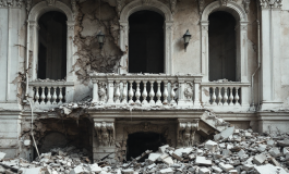 Balcone crollato durante una gita scolastica nel Ferrarese