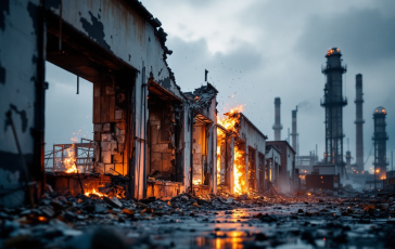 Indagini sull'esplosione nel deposito Eni di Calenzano