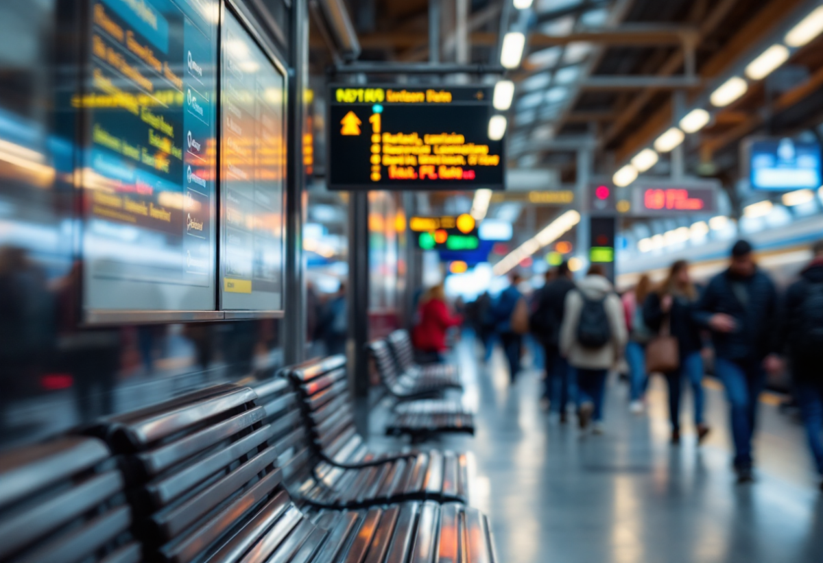 Aggressione su treno: giovane arrestato dopo aver colpito un controllore