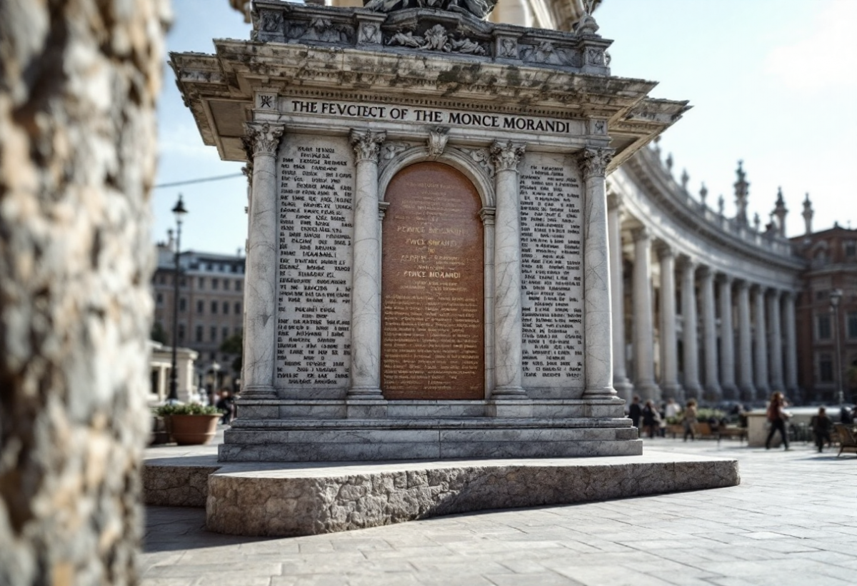 Inaugurazione del memoriale del Ponte Morandi: un tributo alla memoria