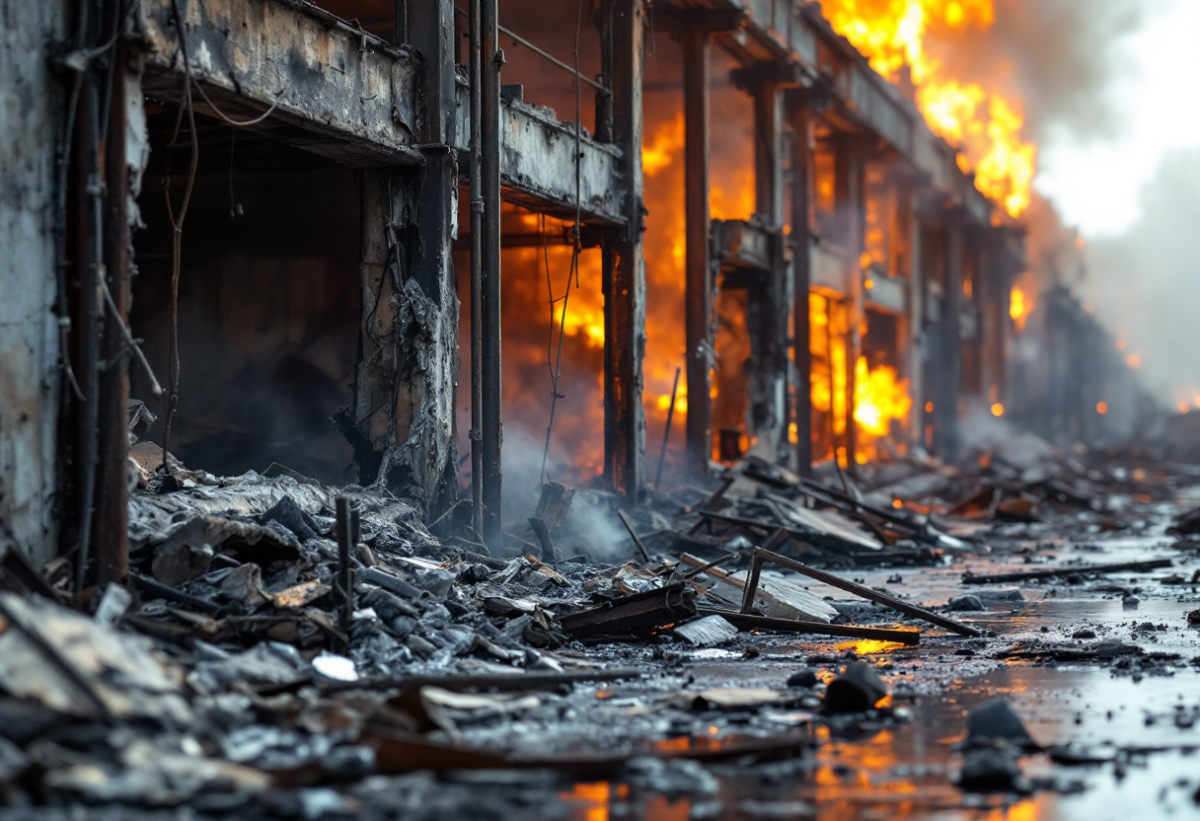 Incendio devastante nel deposito Eni di Calenzano: due morti e nove feriti