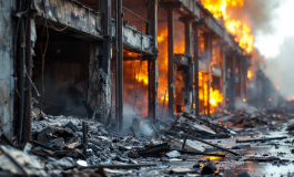 Incendio nel deposito Eni di Calenzano con fumi tossici