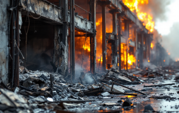 Incendio nel deposito Eni di Calenzano con fumi tossici