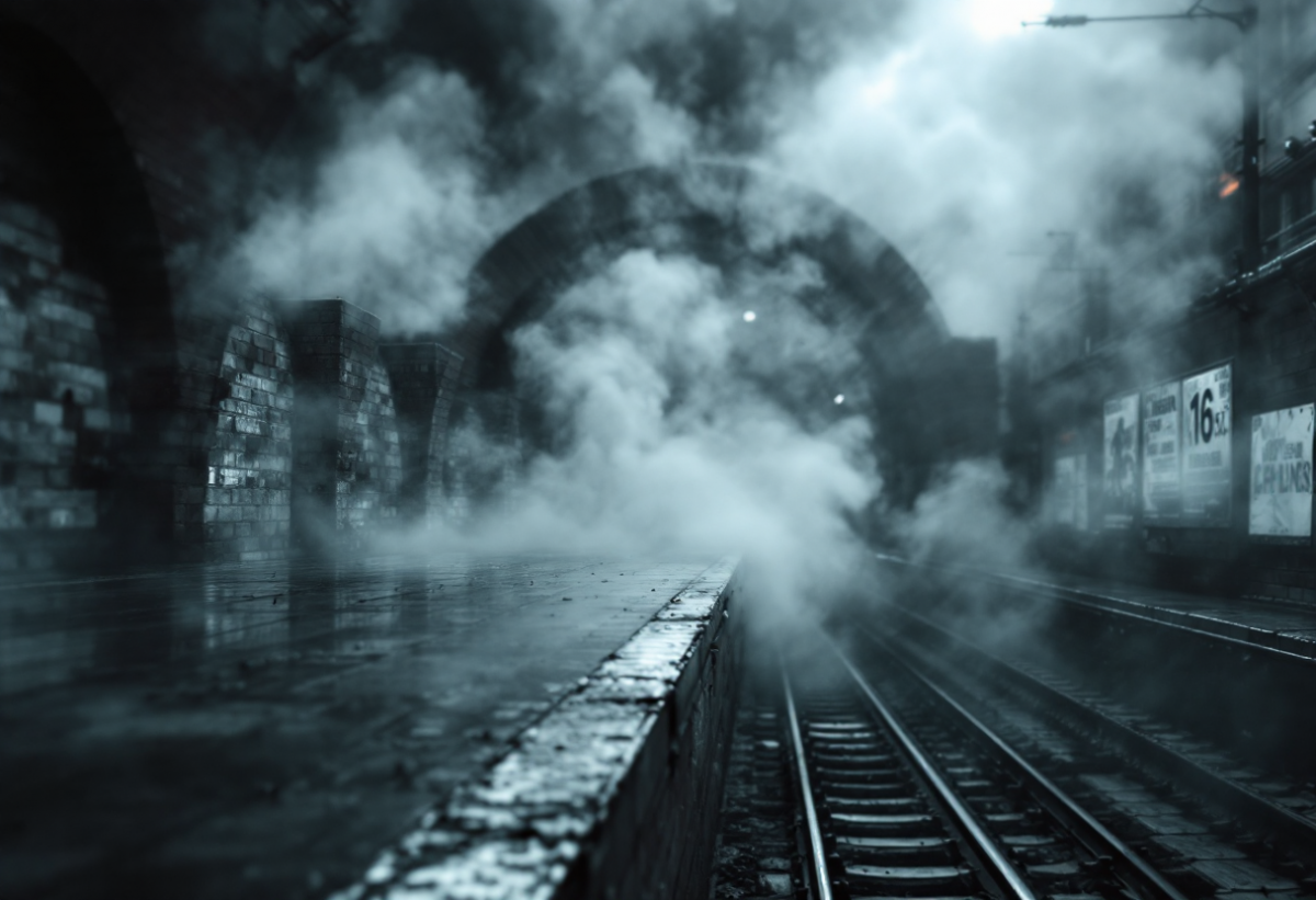 Incendio nella metro A: un ragazzo intossicato dal fumo