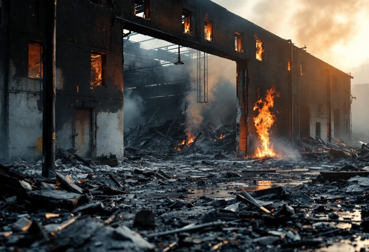 Incendio devastante a Gallarate: ferito gravemente Gustavo Rodriguez