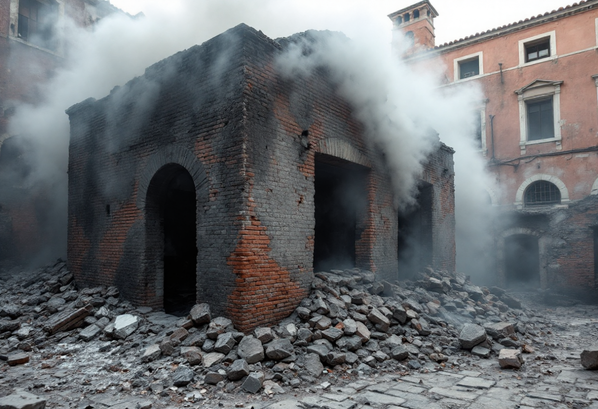 Incendio devastante a Murano: ex fornace da vetro in fiamme