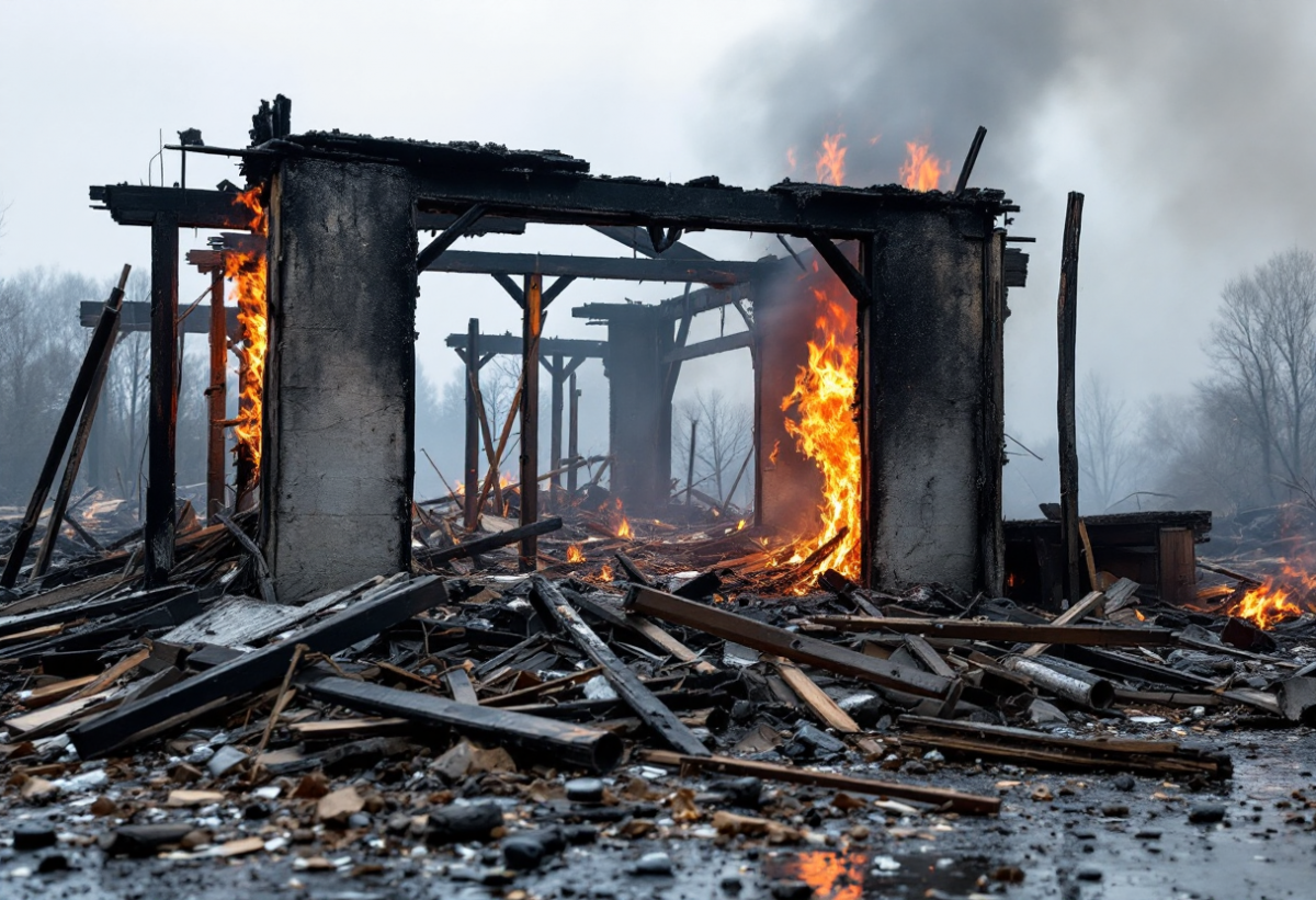 Tragedia a Bresso: incendio mortale in un appartamento