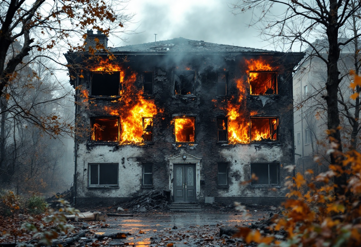 Incendio mortale in un appartamento a Settimo Torinese